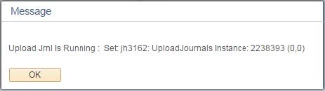 Click Import File and click OK in the Message window that appears.