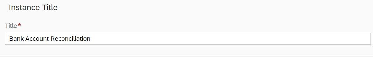 The Instance Title will default to the name of the report you are scheduling.
