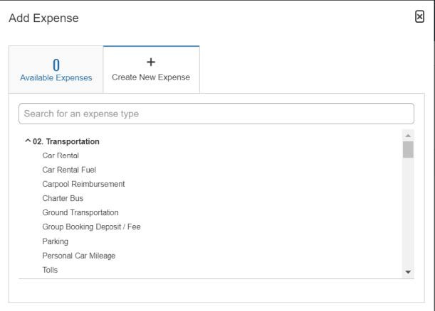 The Add Expense window appears.