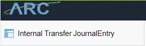 ARC Internal Transfers Journal Icon