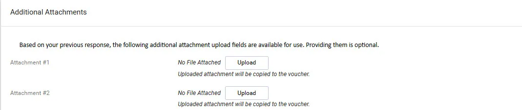 Additional Attachments