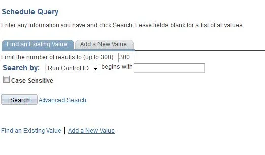 Running a scheduled Query in ARC screenshot