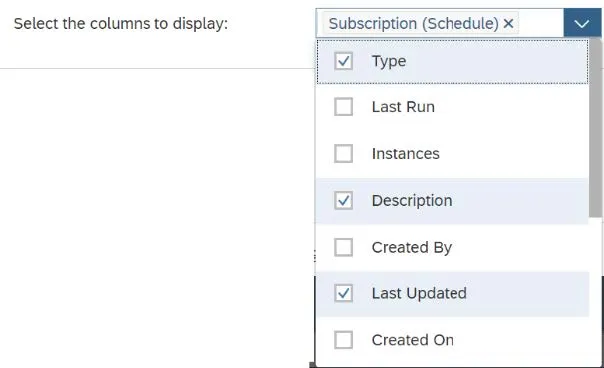 You can Select the columns to display when viewing the contents of Folders.
