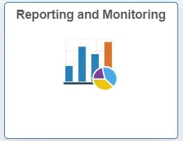 From ARC’s home page navigate to the Reporting and Monitoring tile.
