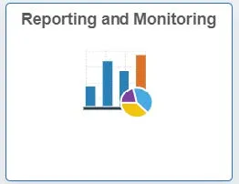 The Reporting and Monitoring tile.