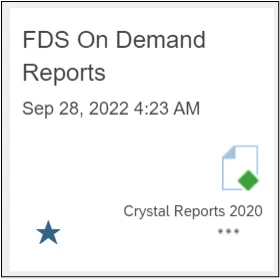 The Trial Balance by Account Detail report is accessed from FDS, a link to which can be found on the ARC portal.