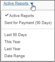 Click the View dropdown and select the desired view