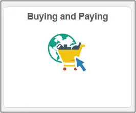 Click the Buying and Paying tile and then click the Voucher Entry tab.